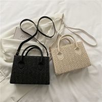 【CC】 Beach Crossbody Small Top-Handle Woven Leather Shoulder Ladies Handbags Totes