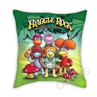 xzx180305   Fraggle Rock 3D พิมพ์โพลีเอสเตอร์ตกแต่งโยนปลอกหมอนสแควร์ซิปกรณีแฟนของขวัญการตกแต่งบ้าน