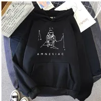 Radiohead Presbyopic Hoodie Band Rock Kaus Musik Lucu Atasan Lucu Pola Menangis Pakaian Pria Album Longgar Lucu Pullover Perempuan Size Xxs-4Xl