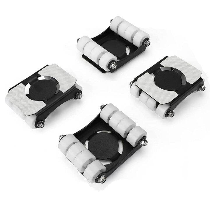4 Pack Heavy Duty Furniture Lifter Lever Furniture Sliders Roller