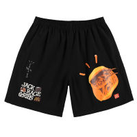 Summer Mens And Womens Leisure Sports Quick Drying Nylon High Quality Travis Scott Shorts Beach Pants M-XL