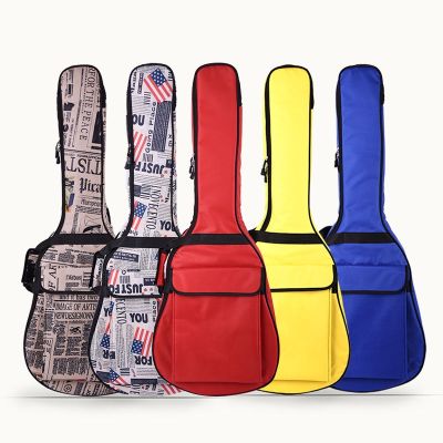 Genuine High-end Original Thickened shoulder acoustic guitar bag 36/38/39/40/41 inch classical electric guitar bag cover backpack gig bag