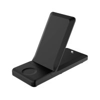 ✜✤✁ 15W 3 In 1 Magnetic Wireless Charger Phone Holder Stand for iPhone 14 13 12 pro max 11 Apple Watch Airpods Fast Charging Station