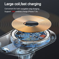 Mcdodo Wireless Car Charger 15W Qi Magnetic Fast Charging ศัพท์ผู้ถือรถ360 Air Vent Mount สำหรับ 13 12 11 Pro Max