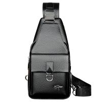 Weysfor Mens USB Charging Bag Chest Bag for Custom PU PVC Shoulder Bag Diagonal Package Messenger Travel Bag Cross Body Bags