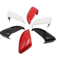 New 1 Pair Red Black White Grey Blue Silver Rearview Mirror Cover Cap For VW Polo 5 6R TSI TDI GTI UP E-UP 6R0857537C 6R0857538C