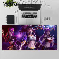 League of Legends KDA KaiSa Akali Unique Desktop Pad Game Mousepad Large Mouse Pad Keyboards Mat