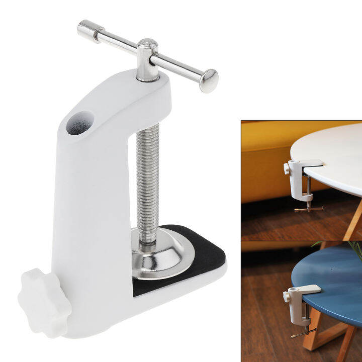 Aluminum Alloy Cantilever Bracket Clamp Holder Metal Desk Lamp Clip