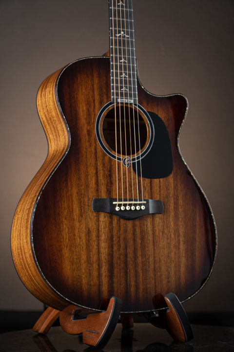 กีตาร์โปร่งไฟฟ้า-gusta-grand-koa-acoustic-electric-guitar