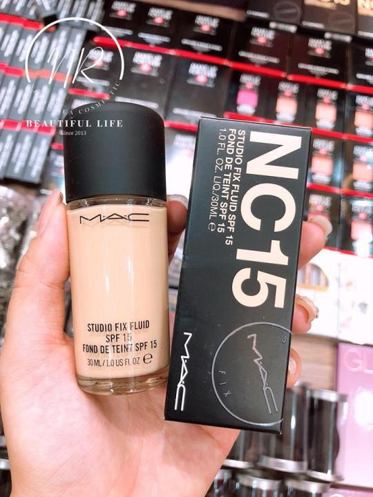 Kem Nền MAC Studio Fix Fluid SPF15 - NC15 - 30ML 