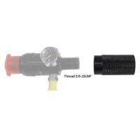 Black Air Tank Pressure Checker for Scuba Diving with 4000 PSI Gauge Regulator Tester Alat Test