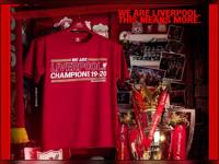 เสื้อบอล เสื้อยืด ลิเวอร์พูล ชุดบอล liverpool ใหม่ล่าสุด เสื้อยืดใส่สบาย ราคาถูก รุ่นฉลองแชมป์