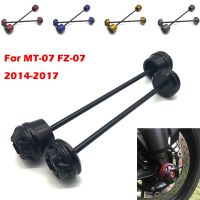 Motorcycle Front Rear Wheel Axle Fork Crash Slider For Yamaha MT-07 FZ-07 MT07 FZ07 2014-2021 2022 Stand Screw Swingarm Spools