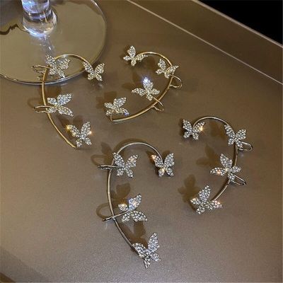 【CC】 Fashion Ear Clip Earrings for 1pc Non Piercing Cuff Ear-hook Wedding Jewelry