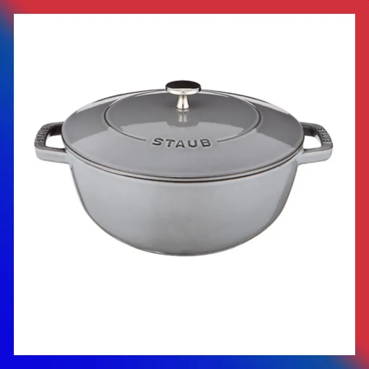 [STAUB] Genuine IH Induction Kitchen Pot 18cm / Kitchenware Frying Pan Wok Pans Lazada PH