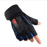 MOGEBIKE Cycling Anti-slip Anti-sweat Men Women Half Finger Gloves Breathable Anti-shock Sports Gloves MTB Bike Bicycle Glove