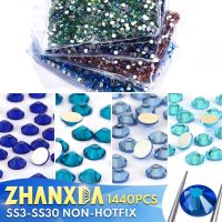 【CW】 SS3-SS30 Rhinestones Flatback Glitter Glass Stones Crafts Nails Diamonds Handicraft