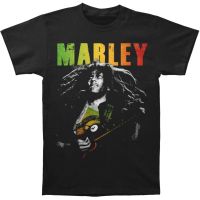 2023 NEWBob MARLEY Band เสื้อยืด Jammin Gradient สินค้าอย่างเป็นทางการเสื้อยืด