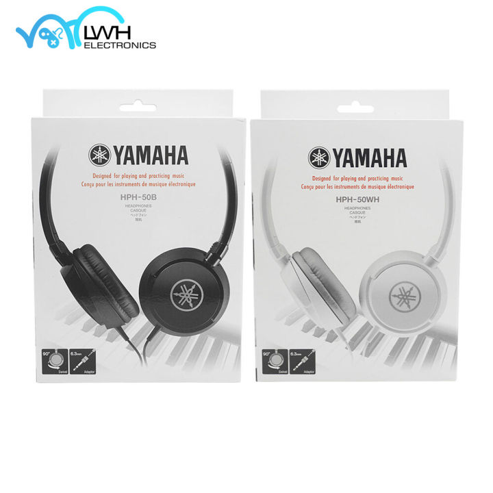 Yamaha HPH-50 Compact Closed-Back Headphones Professional-grade Sound ...