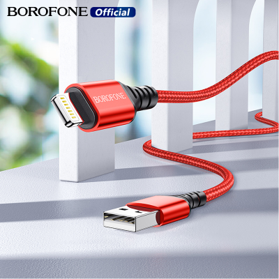 BOROFONE.BX54 Micro Usb สายเคเบิลหลอดไฟสายเคเบิลหลอดไฟสายสำหรับ iPhone 12 11/11 Pro / 11 Pro Max/X/XS/XR/XS Max / 8/8 Plus