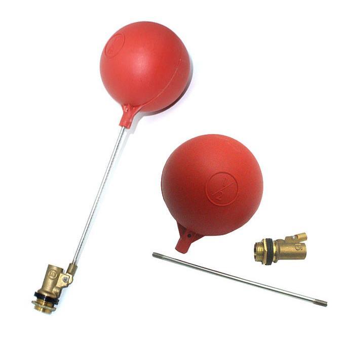 Dn15dn20 Plastic Float Ball Valve Brass Float Valve Assembly 1234 Male Thread Float Ball 2302