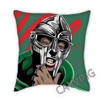 [Dudu home furnishing] MF Doom 3D พิมพ์ลายปลอกหมอนตกแต่งโพลีเอสเตอร์ปลอกหมอนสแควร์โยนการตกแต่งบ้านของขวัญสำหรับแฟนๆ