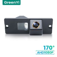 GreenYi 1080P HD 170 ° รถกล้องมองหลังสำหรับ Mitsubishi Pajero 4 2006-2017 Night Vision ย้อนกลับที่จอดรถ AHD