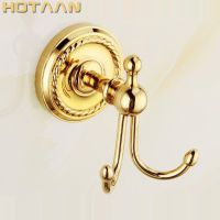 Free Shipping Gold Color ss Wall hooks&amp; racks,Clothes hanger &amp; Metal &amp; Towel &amp; coat&amp;Robe hook YT-12202-G