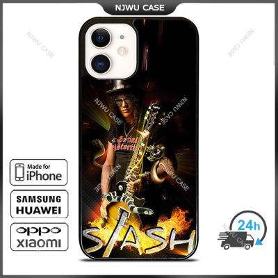 Slash G N R Phone Case for iPhone 14 Pro Max / iPhone 13 Pro Max / iPhone 12 Pro Max / XS Max / Samsung Galaxy Note 10 Plus / S22 Ultra / S21 Plus Anti-fall Protective Case Cover