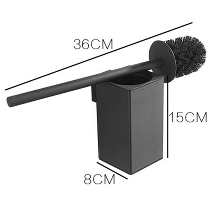 3x-stainless-steel-toilet-brush-black-bathroom-cleaning-brush-holder-with-toilet-brush-wall-mount