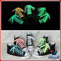 Wisell เชือกผูกรองเท้าเรืองแสง ยาว 120 cm ผูกเก๋ ๆ  1 คู่ Luminous shoelace