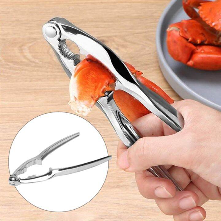 lobster-crackers-and-picks-set-crab-leg-cracker-tools-stainless-steel-seafood-crackers-and-forks-nut-cracker-14-pcs