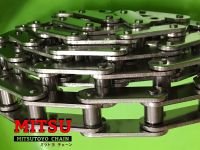 MITSU โซ่มิตซู C2050H, RF2050H(S)STEEL CONVEYOR CHAIN (JAPAN) /1กล่อง =10ฟุต