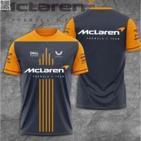 Mens 2023 McLaren F1 Racing Team 3D All Over Printed Fanmade T-shirt