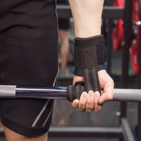 สายรัดข้อมือยกที่มีสายรัดข้อมือปรับได้หัวเข็มขัดยึดโลหะสำหรับยกน้ำหนักปรับได้สายรัดกันลื่นสำหรับการฝึกความแข็งแรงลิฟท์ยกกระชับและสำหรับผู้ชาย