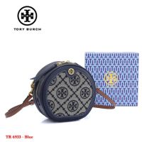 tory burchˉMonogram Jacquard Moon Sling Bag With Box 6933* crossbody bag