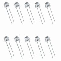 10PCS 8mm Straw Hat LED Diode Clear Ultra Bright F8 0.3W/0.5W/0.75W Light White Emitting Diodes Lamps Electronic kit Electrical Circuitry Parts