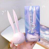 【NATA】 Cute Rabbit Mini Eyebrow Trimmer Safety Eyebrow Razor Two Suit Beginner Tool