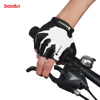 BOODUN Summer Shockproof Cycling Gloves Half Finger Outdoor MTB Road Bike Bicycle Gloves Sports Mitten for Children Men Women