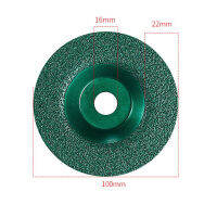 2PCS 100Mm Grinding Disc Wet &amp; Dry Diamond Grinding Disc ตัดล้อขัดโรตารี่เครื่องมือขัดสำหรับแก้ว Marble