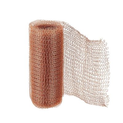 Rust Proof Pure Copper Mesh Roll Hole Crack Fill Blocker for Mouse Rat Snake Bird Rodent Repellent Pest Control and Distilling