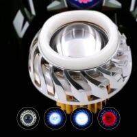 ไฟหน้าโปรเจคเตอร์มอเตอร์ไซค์ ไฟ LED 3 ระดับ Motorcycle Angel Eye LED Light