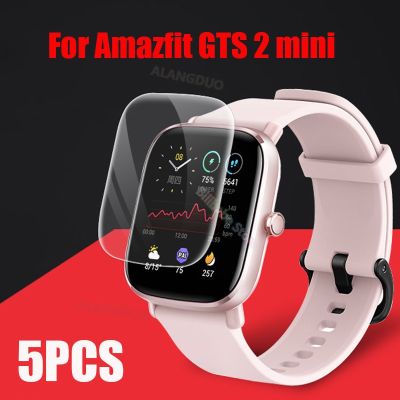 Soft TPU Clear Protective Film For Amazfit GTS 3 2 4 Mini GTS2 gts 2e Screen Protector Sport Smart Watch Band Film Not Glass