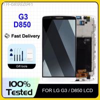 ❃▼ 5.5 Inch D850 Display For LG G3 Lcd Touch Panel Digitizer Assembly D855 D851 D852 LS990 F400K Screen With Frame