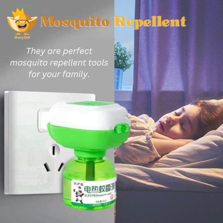 𝓗𝓖 Mosquito Repellenter Electric Mosquito Liquid Heater Portable Home