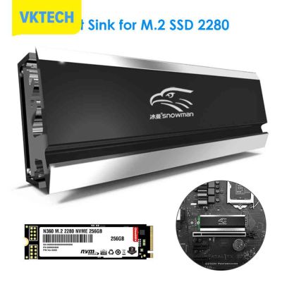 [Vktech] M.2 2280 SSD ระบายความร้อนคูลเลอร์แผ่นความร้อนโซลิดสเตฮาร์ดดิสก์หม้อน้ำ