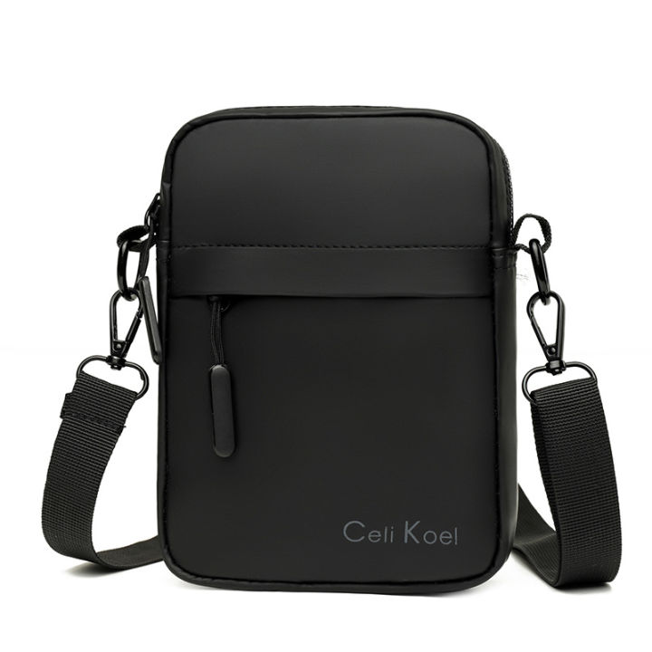 LSS korean Inclined shoulder bag for men messenger bag cross body bag ...