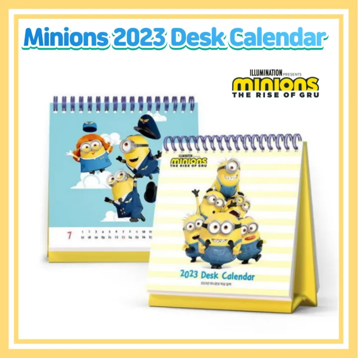 Minions 2023 Desk Calendar/2022.122023.12 Calendar/Animation still cut