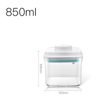 Kitchen Transparent Airtight Cereal Container BPA Free Plastic Air Tight Refrigerator Container Dispenser for Multigrain Storage