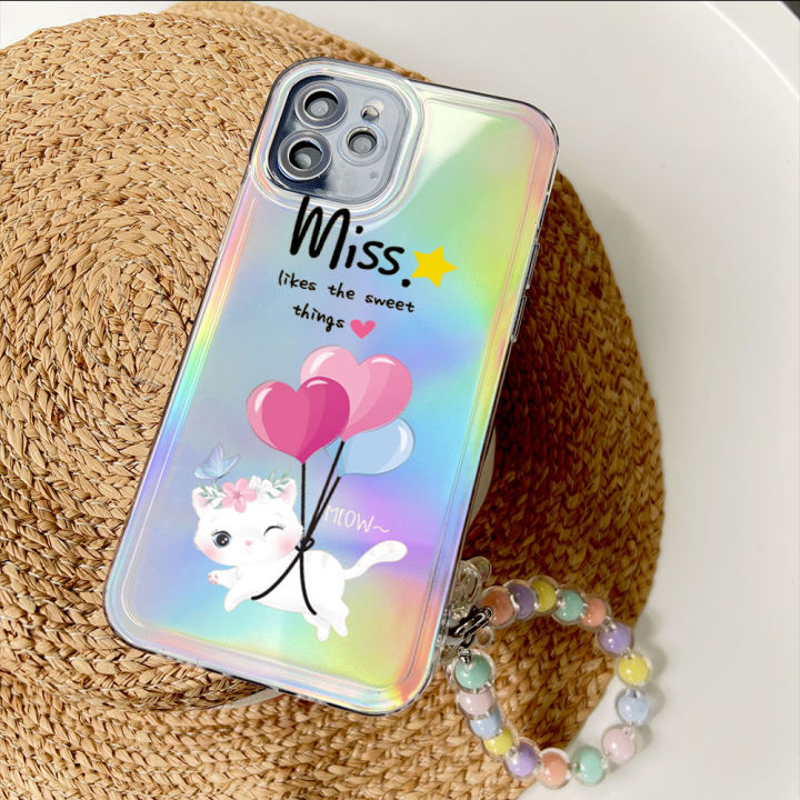 ggk-เคสสำหรับ-vivo-y02a-y02t-ลายการ์ตูนสัตว์นกฮูกกวางเอลค์เลเซอร์สีรุ้งเคสมือถือโปร่งแสงนิ่ม-tpu-อัลตร้าสลิมเคสกันกระแทกขอบบัตรเลเซอร์ในอาคารมีสีสัน